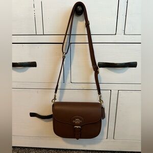 COACH Spade Amelia Saddle crossbody bag